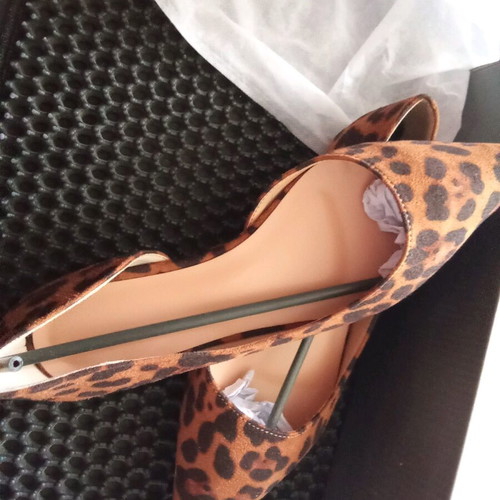 Snake Woman Shoes size 39 new, colorful faux snake leather