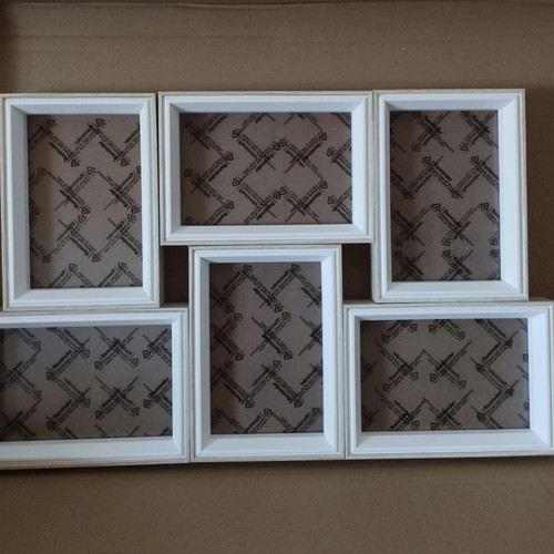 6-Piece Combination Picture Frame Set 10x15 cm, New