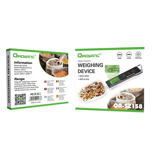 Digital kitchen scale new with measuring spoon