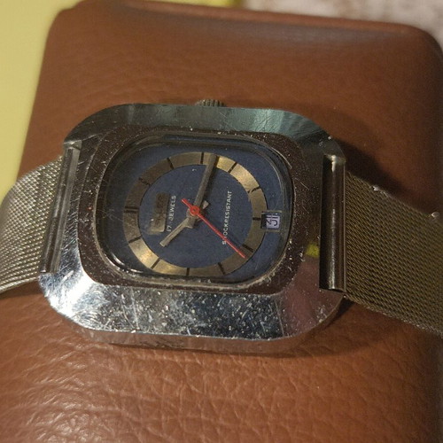 Buler Vintage Swiss Made 17 Jewels Mechanical Watch 1970s