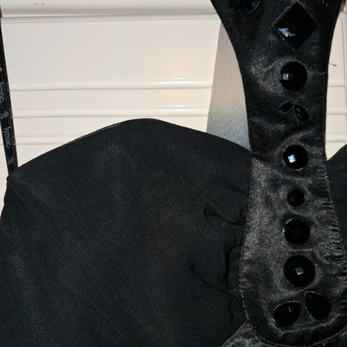Lynne evening dress like new, black, size S