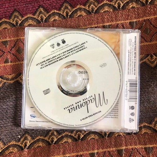 Madonna Deeper and Deeper CD single like new