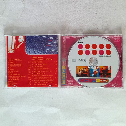 Moby I Like To Score CD used with bonus album Everything Is Wrong