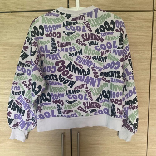 Zara girls' sweatshirt like new, multicolor, size 164 cm