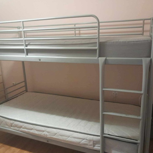 IKEA metal bunk bed like new