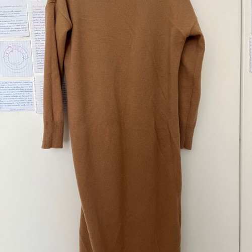 Liujo wool dress used, beige, size XL