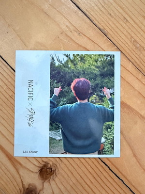 Stray Kids Lee Know Nacific Kpop photo card