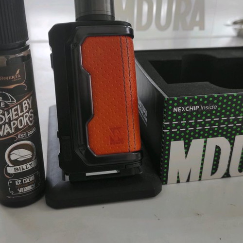 lost mary pod kit Wotofo MDura Mod 200w used, leather finish - € 35,00