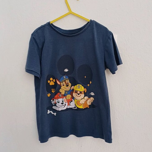 Paw Patrol kids t-shirt Sinsay used, size 122, blue