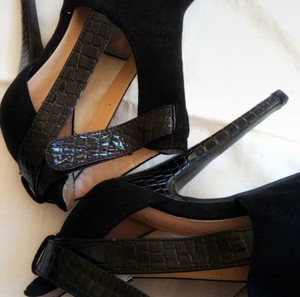 Μποτάκια peep toe