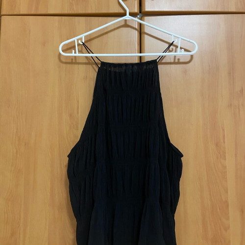 H&M black evening blouse new, size XL