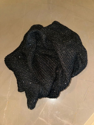 H&M loop scarf like new with shine and sequins
