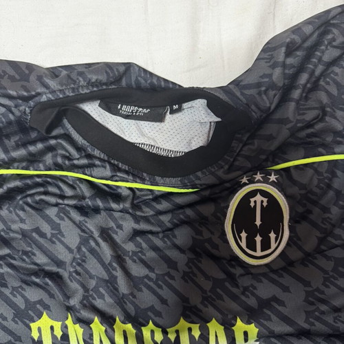Trapstar jersey, black, size M