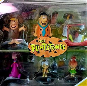 6 Συλλεκτικές Φιγούρες από την παιδική σειρά  Flintstones.