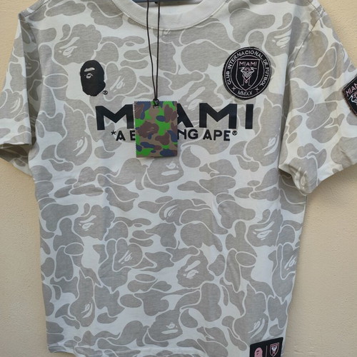 T-shirt new, size L, gray and beige