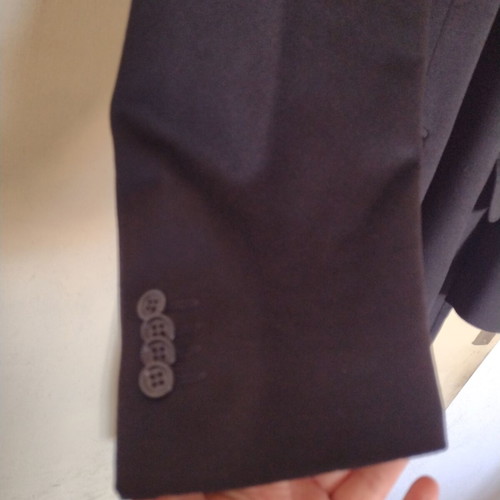 Loro Piana men's wool coat like new, dark blue, size 50