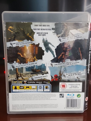 Bionic Commando PS3 game like new