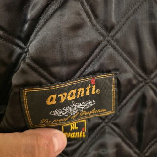 Avanti lightweight black jacket used, size XL