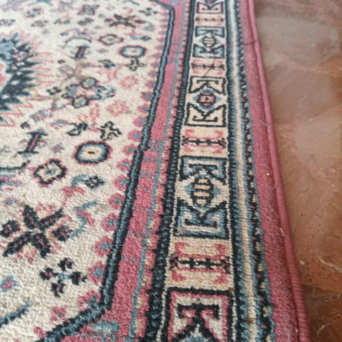 Vintage Egyptian rug used, 1970s, runner 2.00m x 75cm