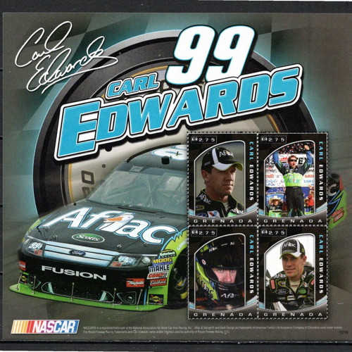Grenada 2010 Nascar Carl Edwards φεγιέ ασφράγιστο λουξ