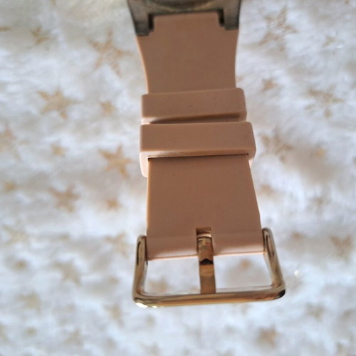 Loisir watch used, beige with thick strap