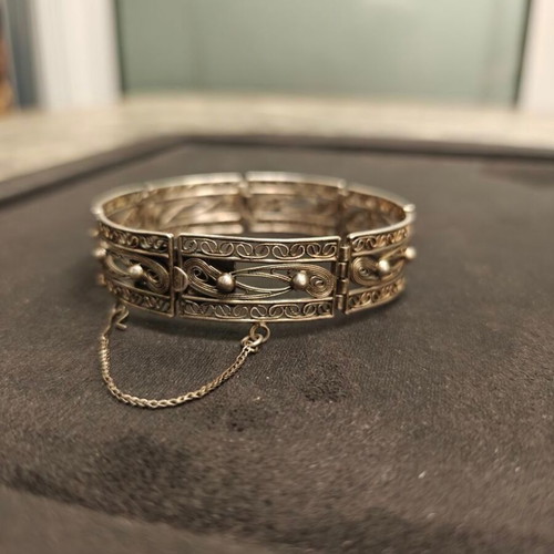 Silver bracelet, 22.35 g, 20 cm
