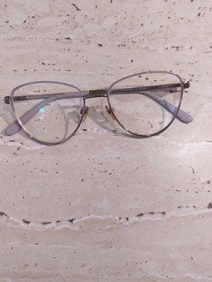 Myopia glasses like new with gold frame and astigmatism