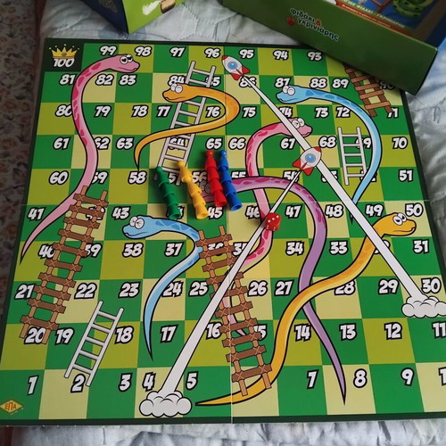 Board game Φιδάκι & Γκρινιάρης 2 in 1 like new