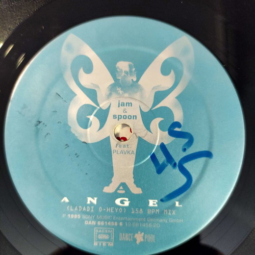 Jam & Spoon Feat. Plavka Angel 12'' Vinyl Maxi Single used, electronic