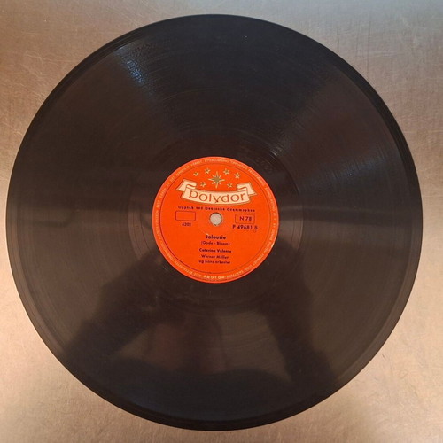 Caterina Valente 78 RPM Gramophone Record used Polydor