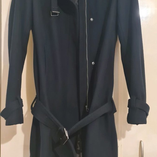 Sisley coat dark blue size 42 used, Italian
