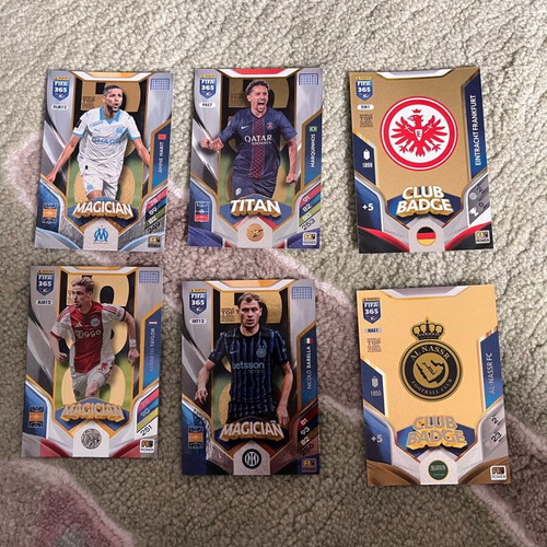 Panini Magician Titan Dominator Club Badge 2026 cards like new