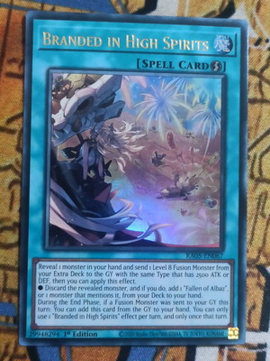 Branded in High Spirits Quick Play Spell κάρτα σαν καινούργιο