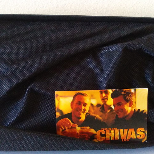 Chivas leather organizer wallet unused collectible