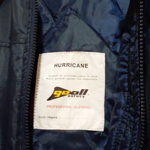 Men's professional jacket new, size L, navy blue