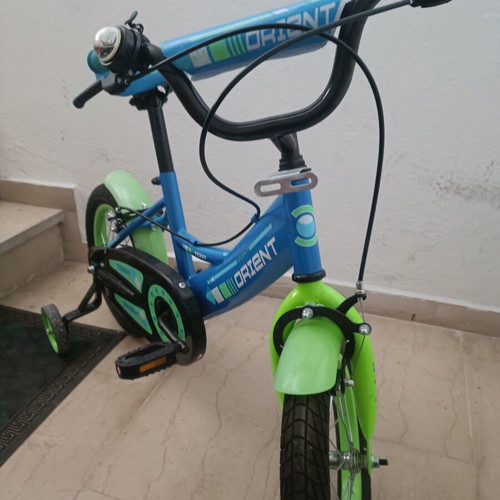 Children's city bike like new, blue