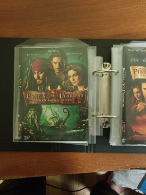 Movie collection album DVD films like new, 18 discs with subtitles