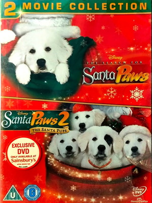 Колекция филми Santa Paws DVD запечатан с английски субтитри