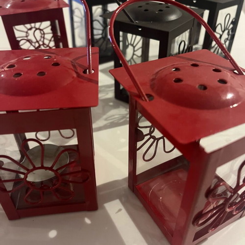 package of 8 decorative lanterns