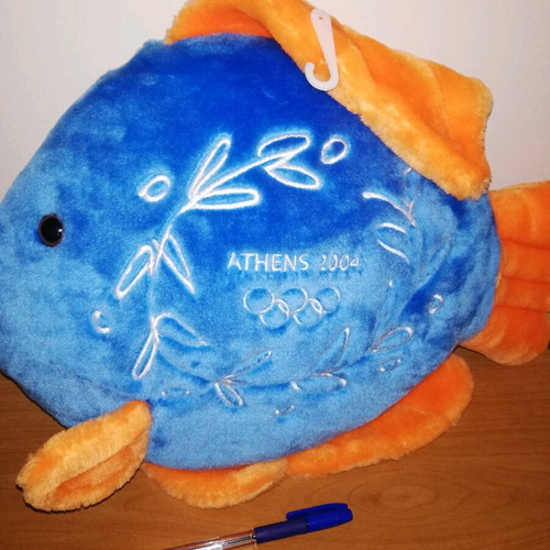 Plush mascot Olympic Games Athens 2004 beach volley like new