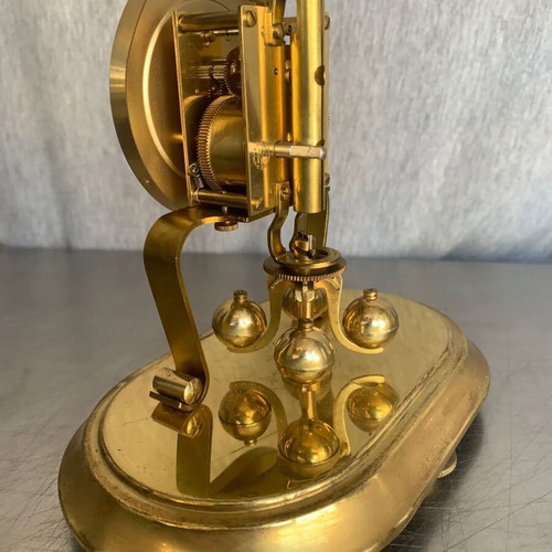 Kern annual table clock used with glass dome