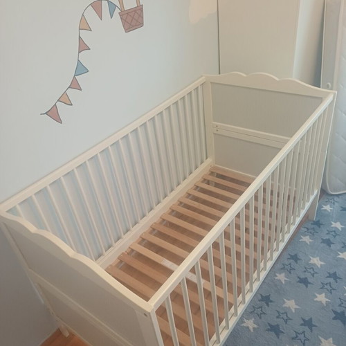 IKEA Crib with Mattress used
