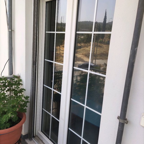 PVC door Synco used with frame and shutter