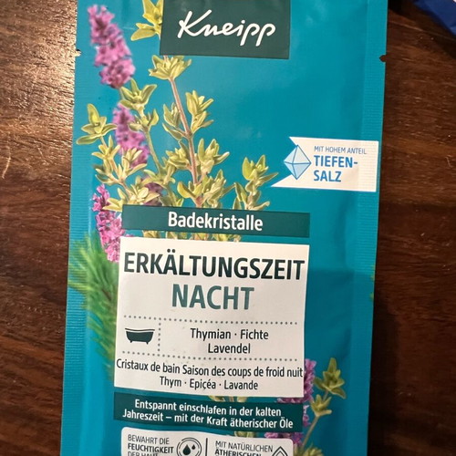 Kneipp Bath Salts new for relaxation and pain relief