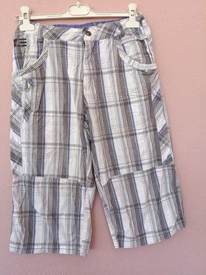 JBC Cotton Men's Checked Cargo Bermuda shorts like new