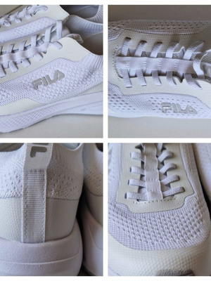 Fila sports sneakers, white, insole 25 cm
