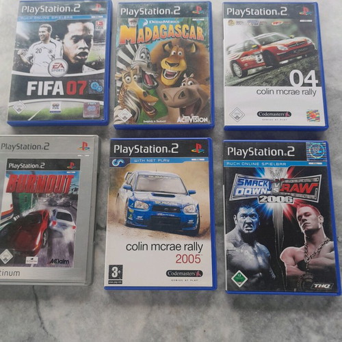 Playstation 2 games used, collectible Test Drive edition, 19 pieces