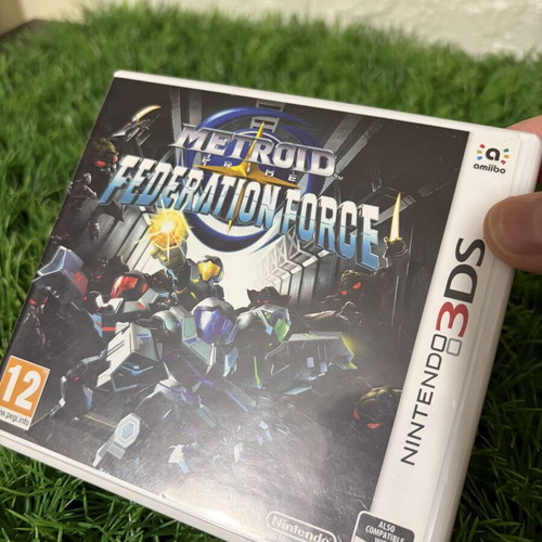 Metroid Prime Federation Force Nintendo 3DS game used