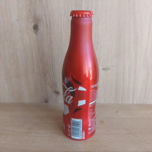 Coca-Cola Euro 2016 France 250ml collectible metal bottle new