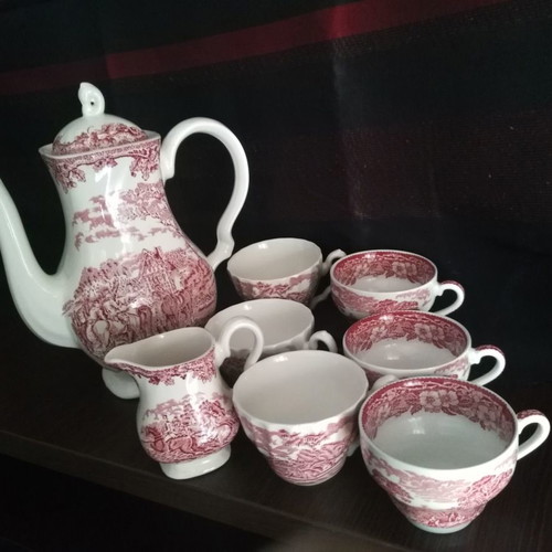 Myotts Country Life vintage porcelain teapot used